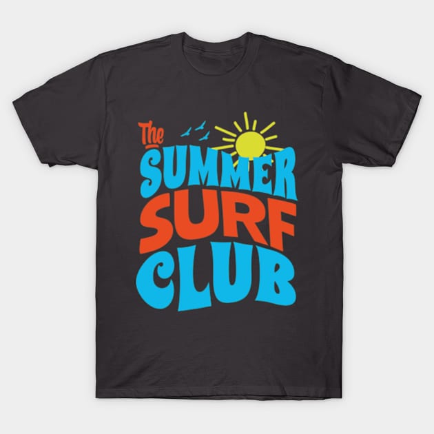 The Summer Surf Club T-Shirt by ZENAMAY